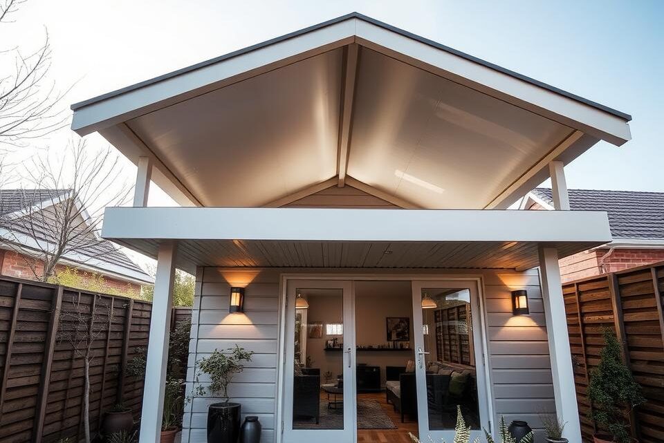 Modern Patio Roof Ideas for Your Garden Shed