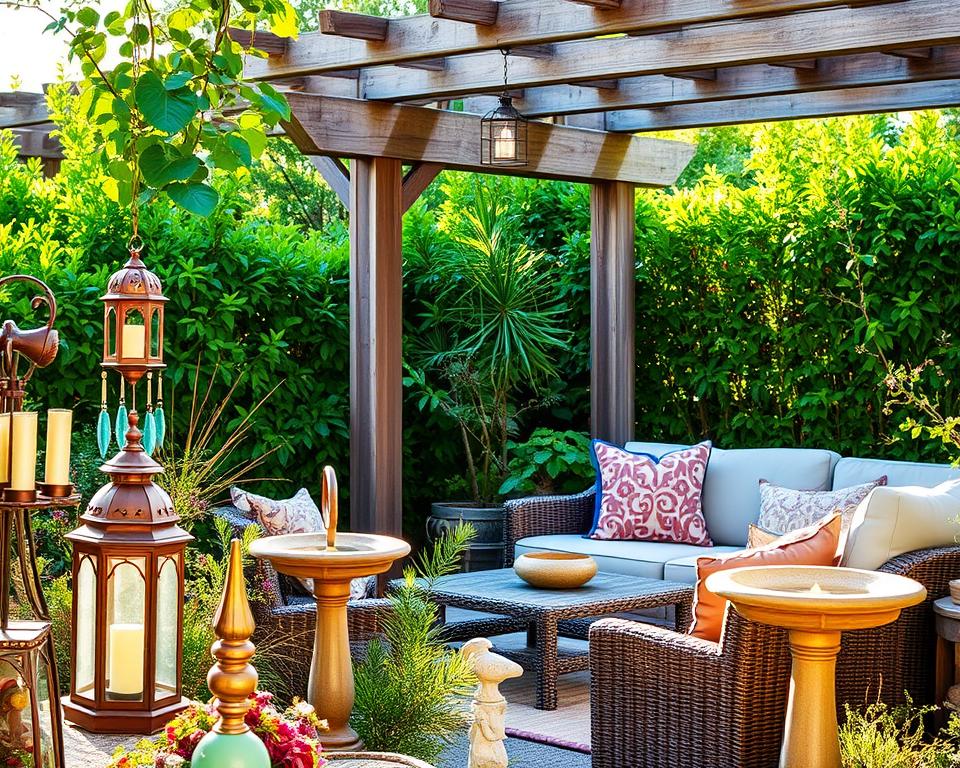 personalised outdoor living space accessories