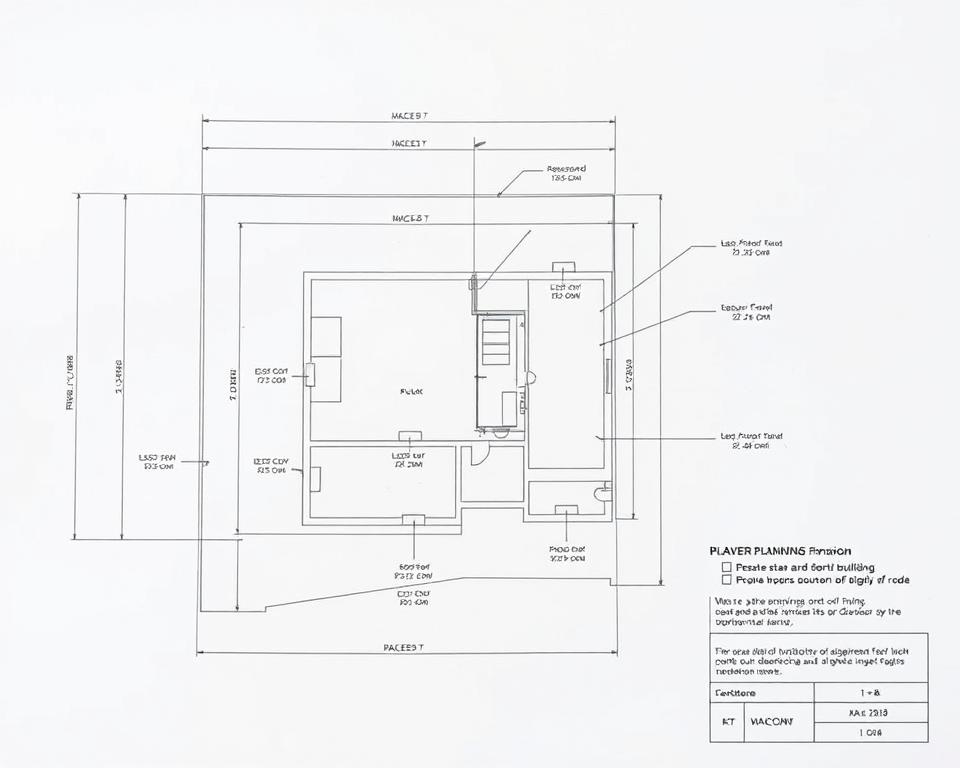 planning permission diagram for garden building