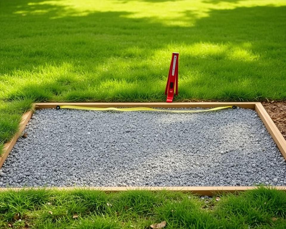 planning shed base area