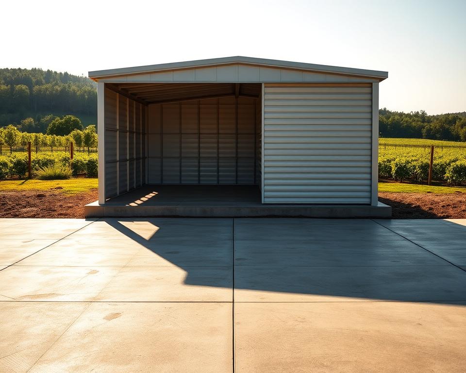 plastic shed installation and foundation types
