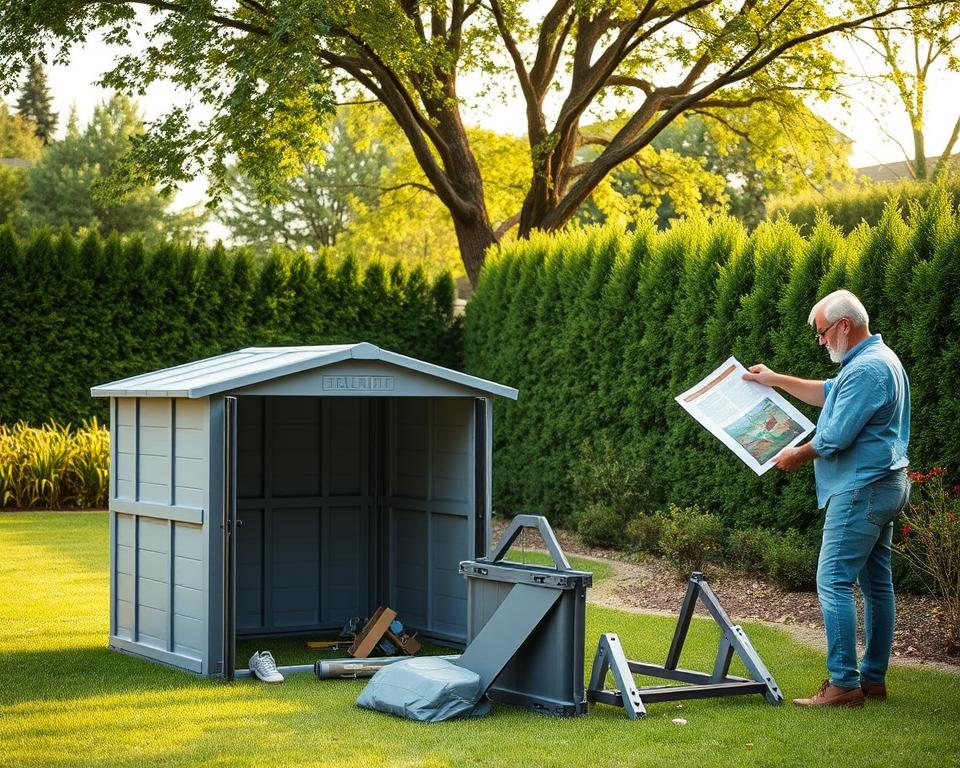 plastic shed installation considerations