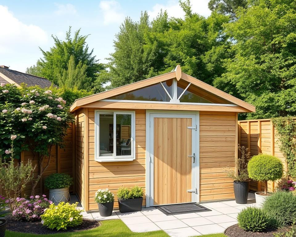 polycarbonate roof for garden shed