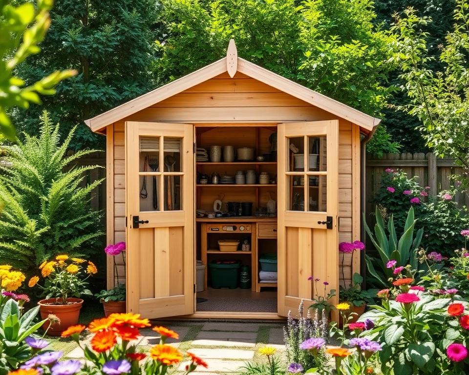 practical garden shed ideas