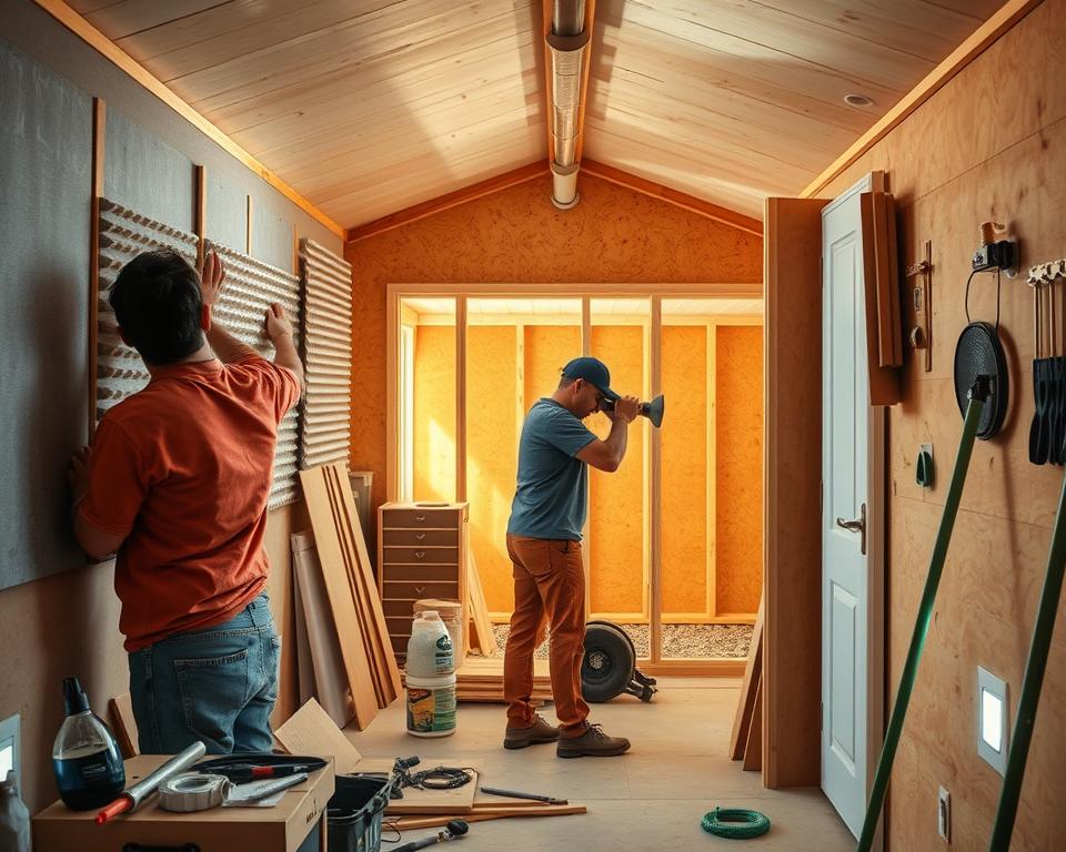 practical steps DIY shed soundproofing practical steps DIY shed soundproofing