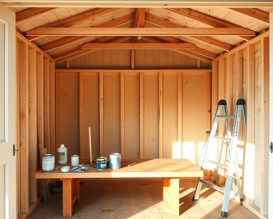 preparing and priming a shed preparing and priming a shed