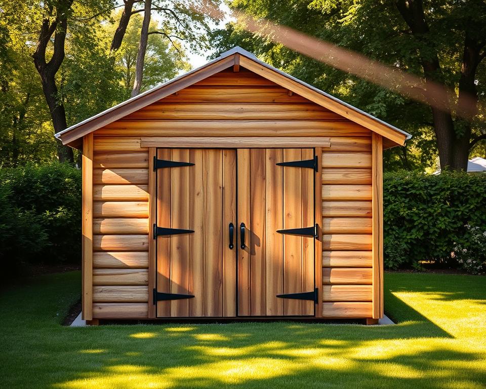 pressure treated shed weather protection