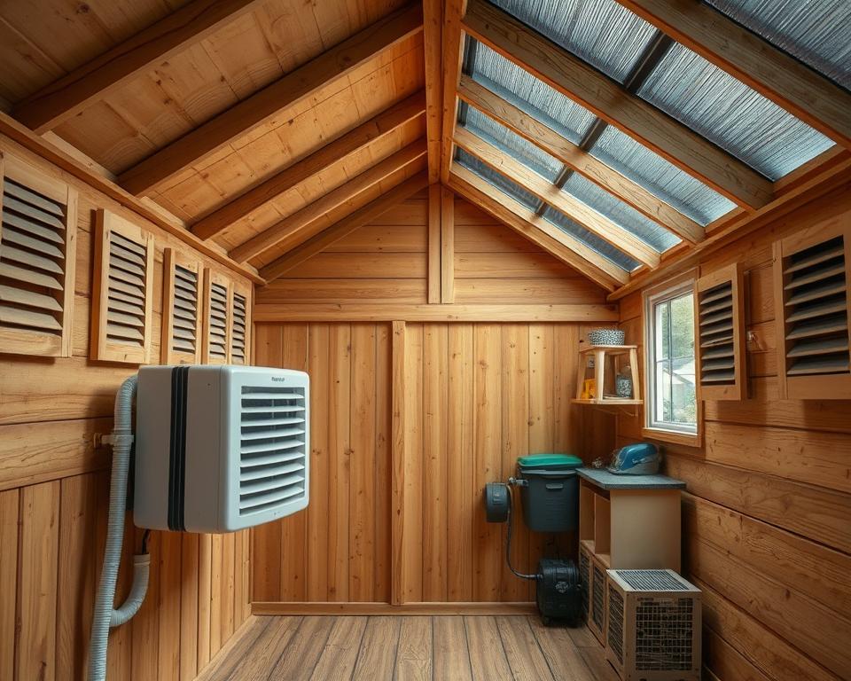 preventing dampness in garden sheds