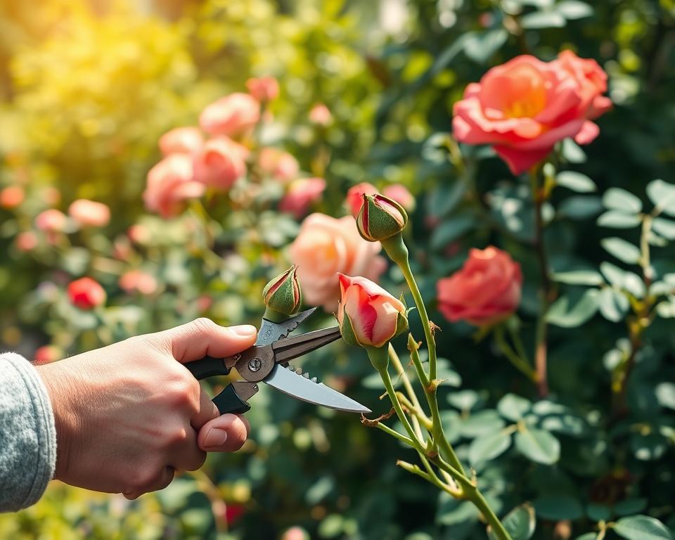 pruning roses