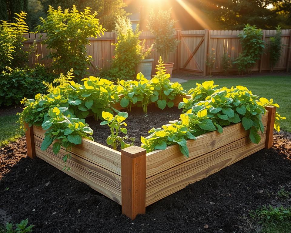 raised garden bed