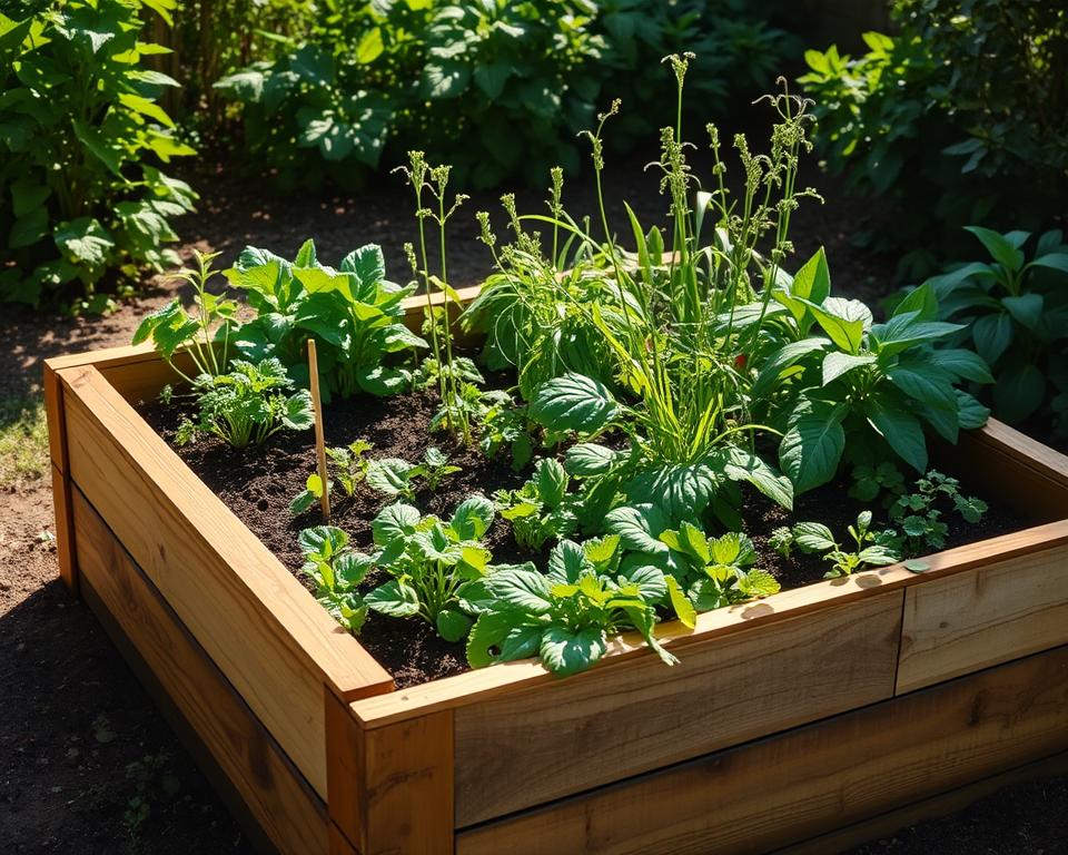 raised garden bed