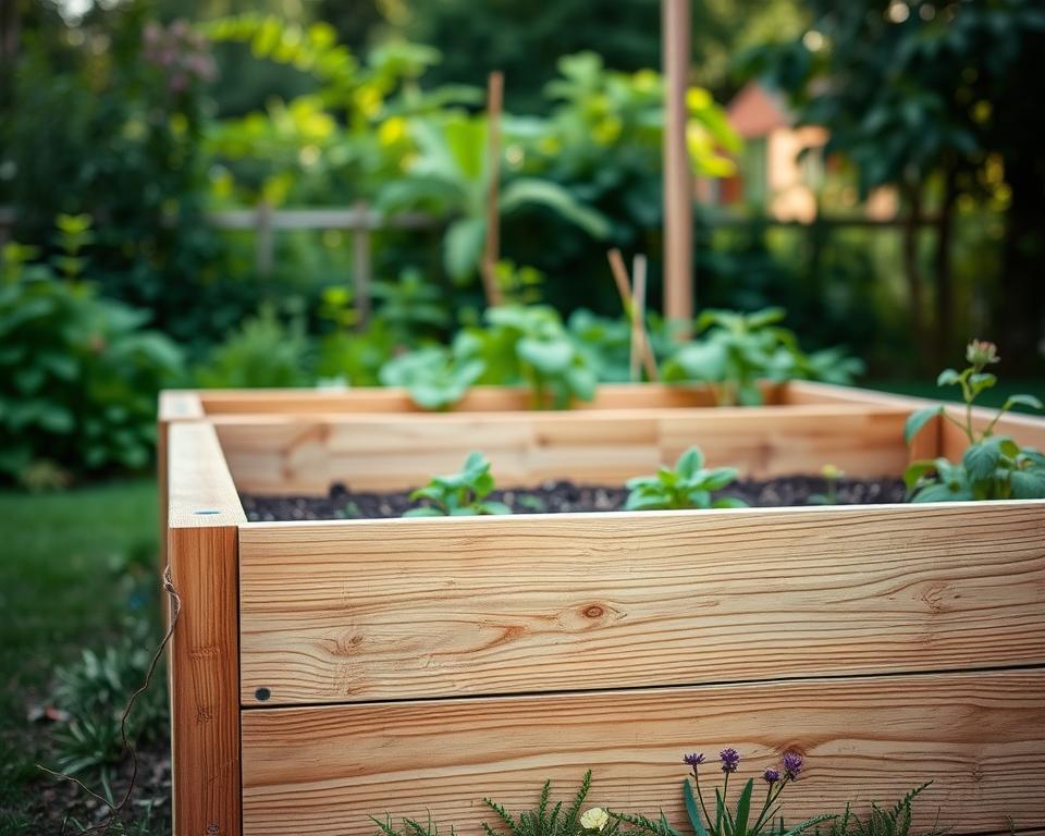 raised garden bed construction