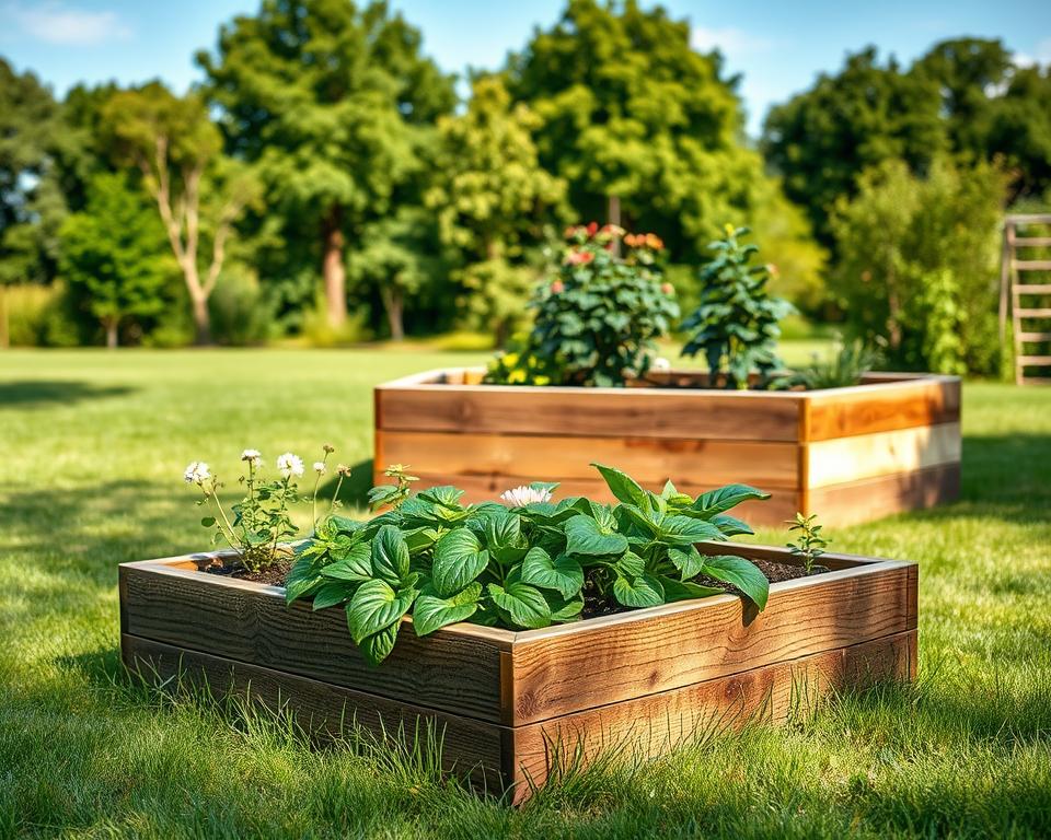 raised garden bed