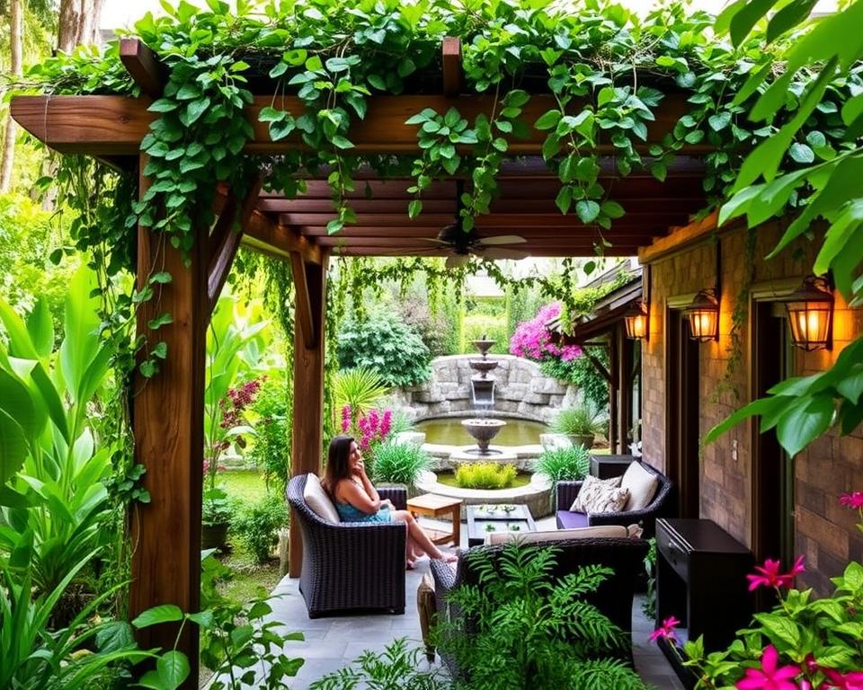 recreational garden retreat