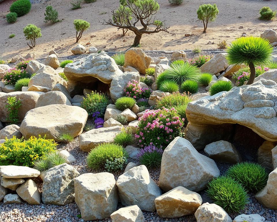 rock garden design