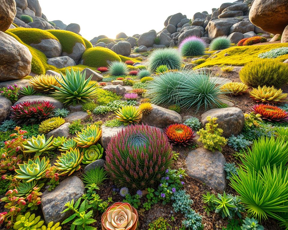 rock garden plants