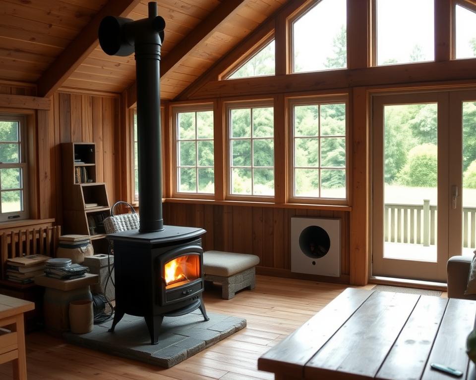 safety and ventilation for summerhouse heating