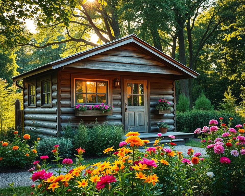 seasonal garden cabin care