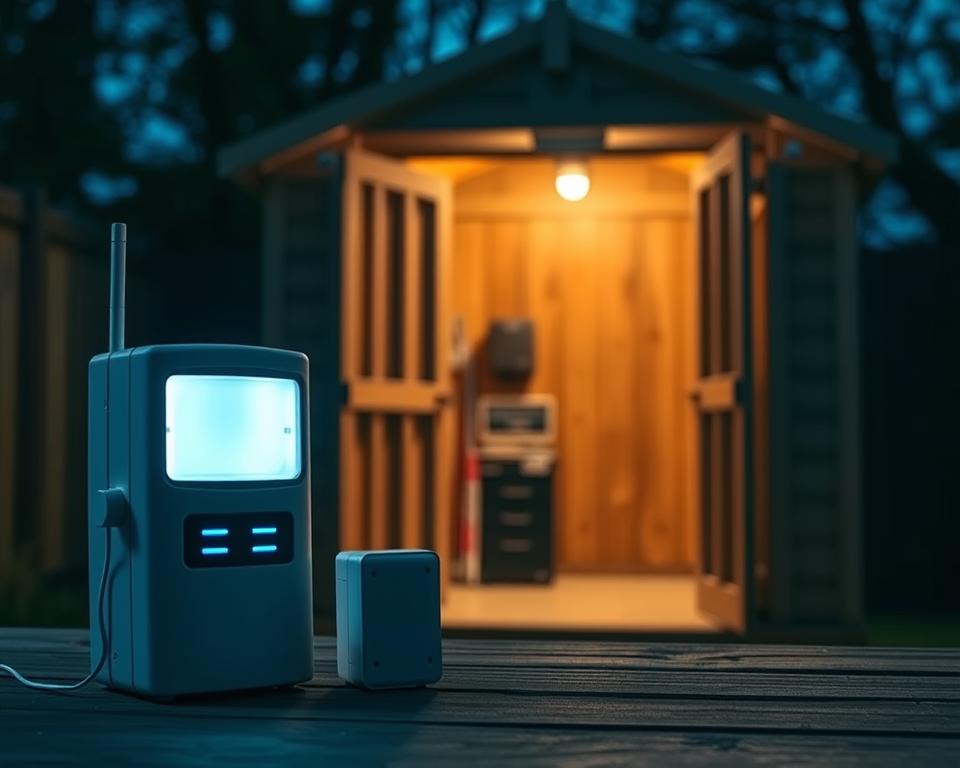 shed alarm system security