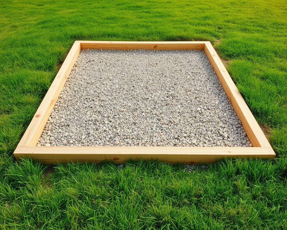 shed base installation process