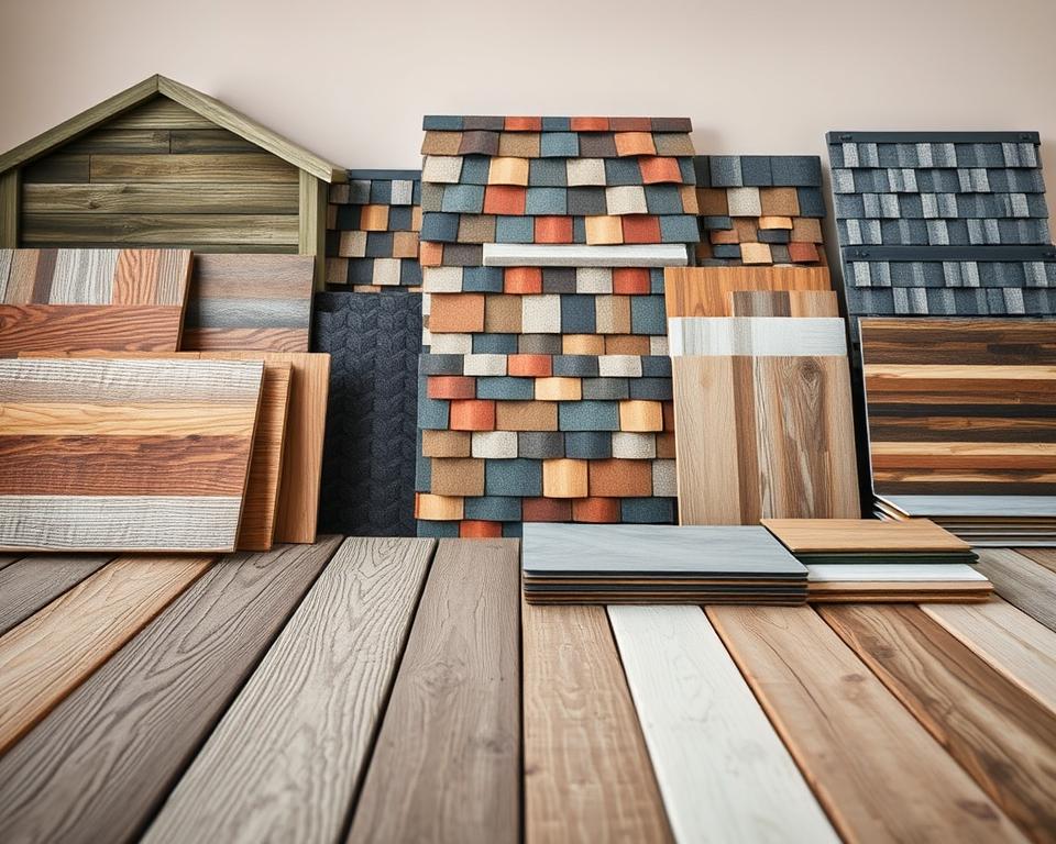 shed cladding materials and styles