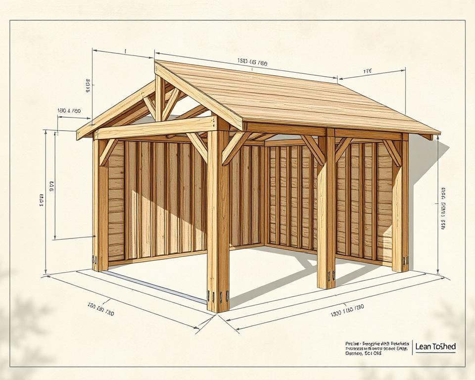 shed dimensions and material planning