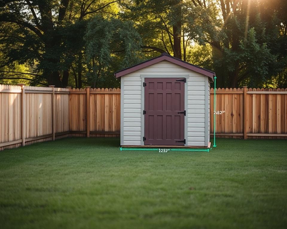 shed distance and height restrictions