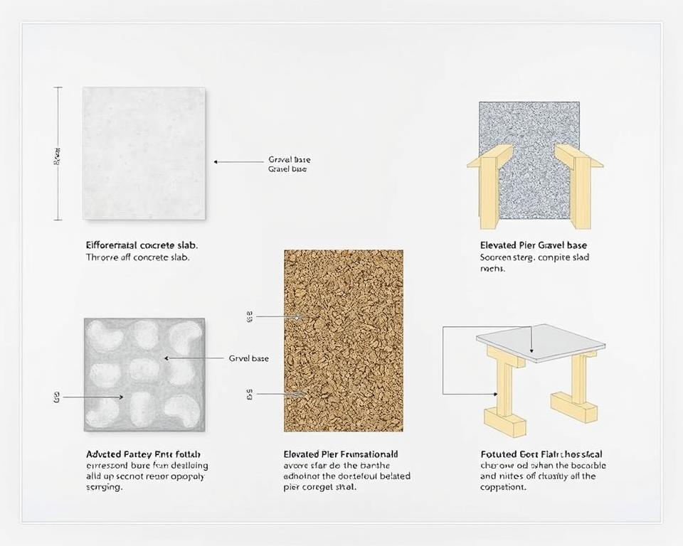 shed foundation options