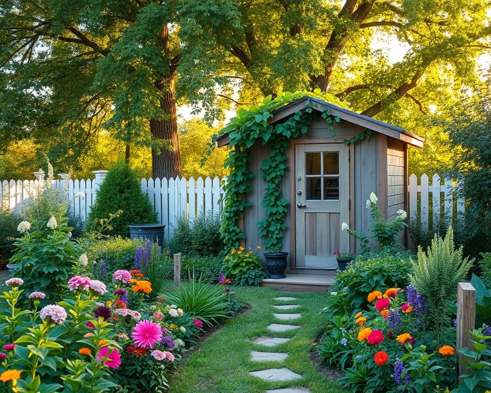 shed garden integration plants shed garden integration plants