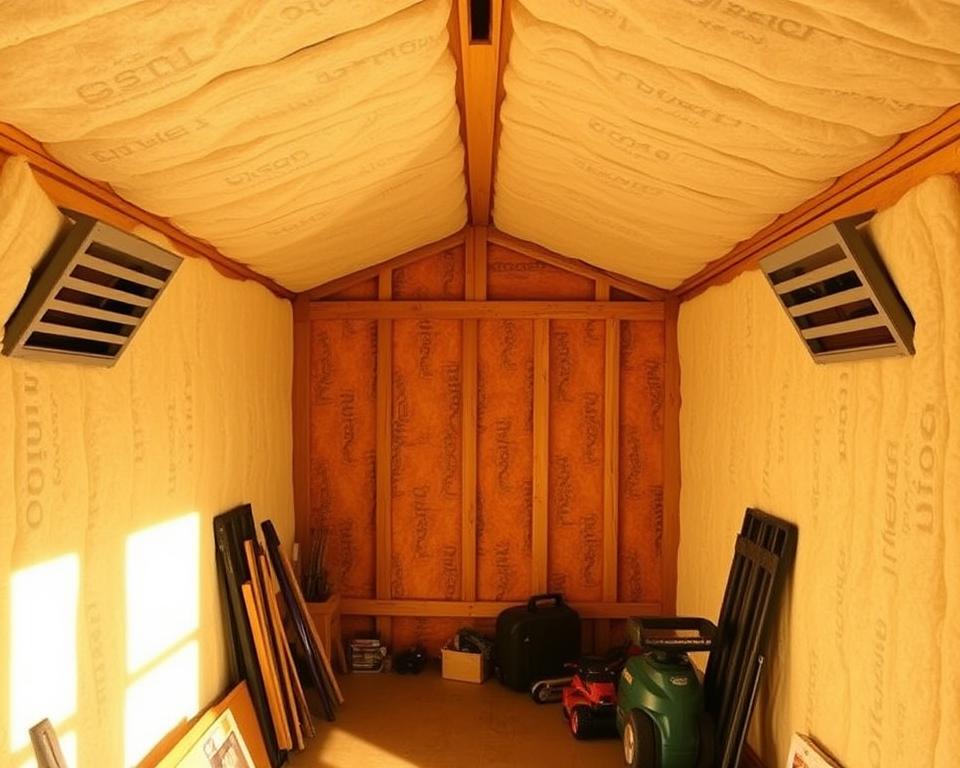 shed insulation and ventilation