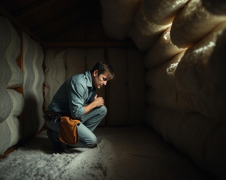 shed insulation maintenance check