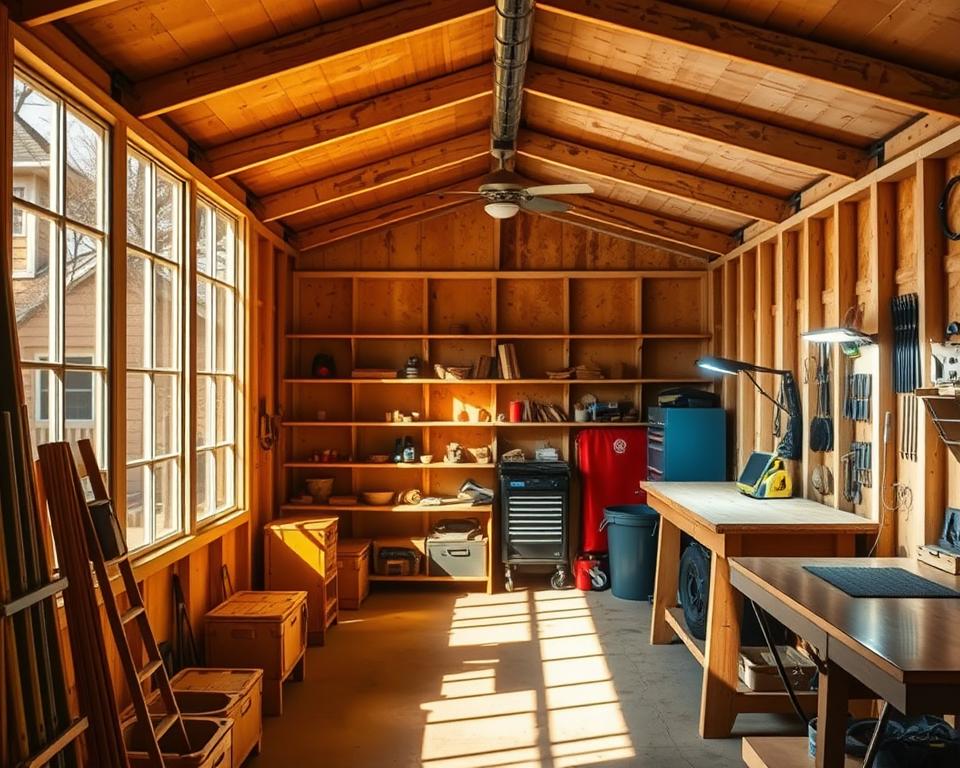 shed lighting comparison