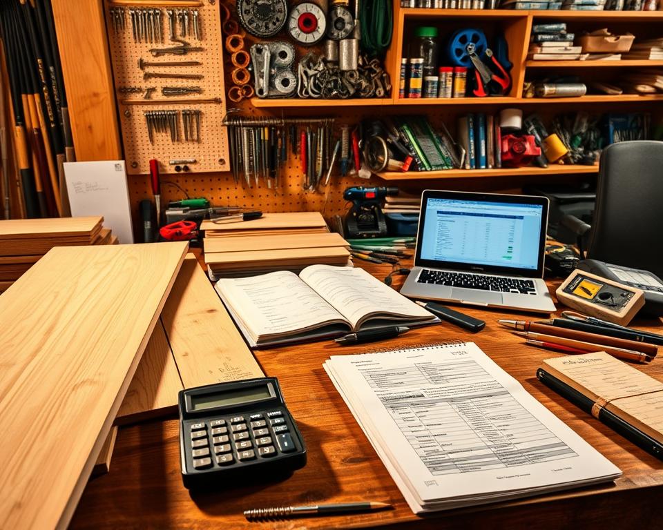 shed material cost budgeting