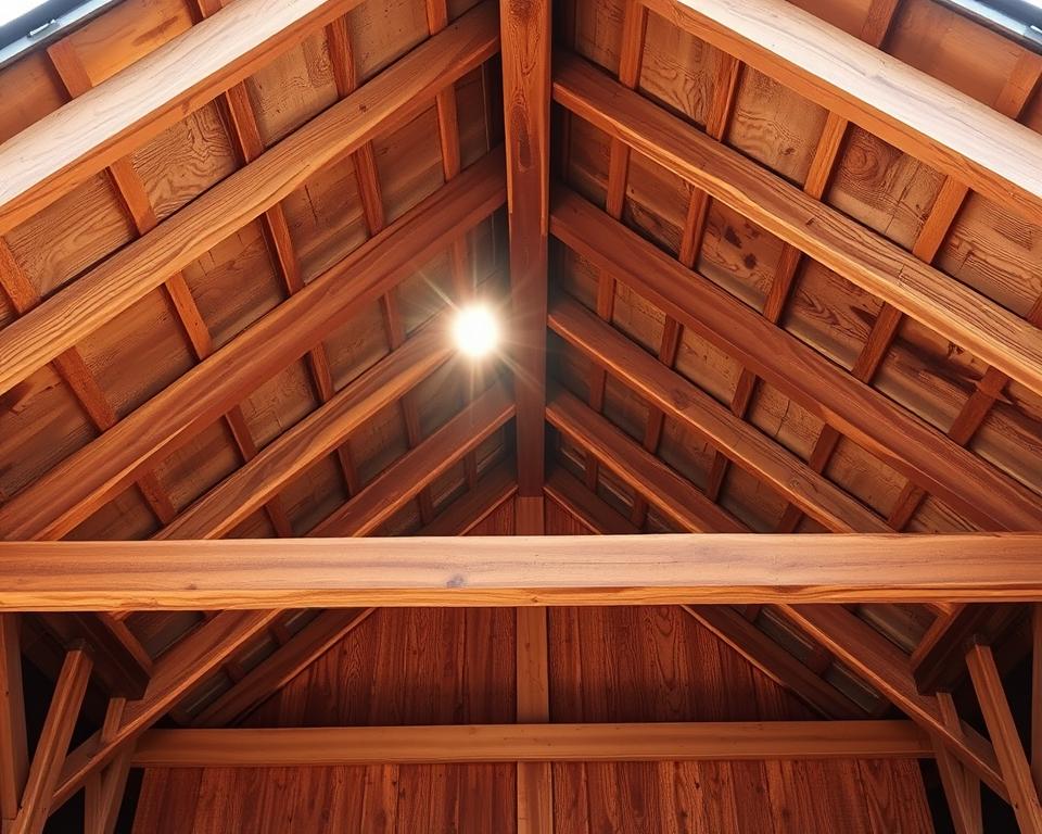 shed roof structure