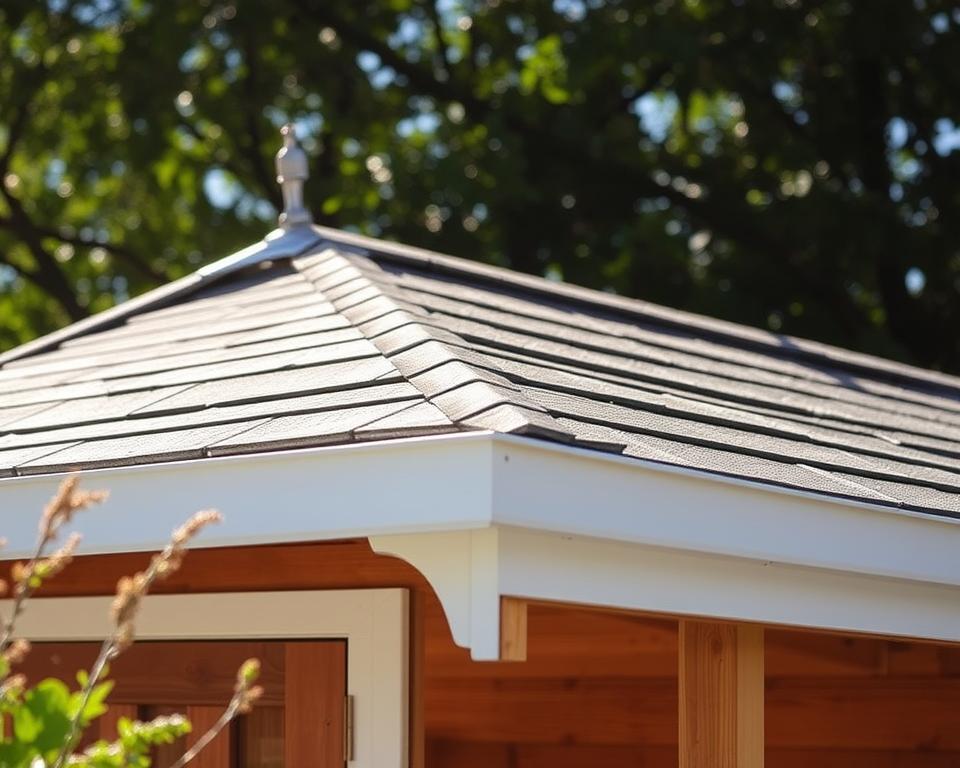 shed roof trim and finish work