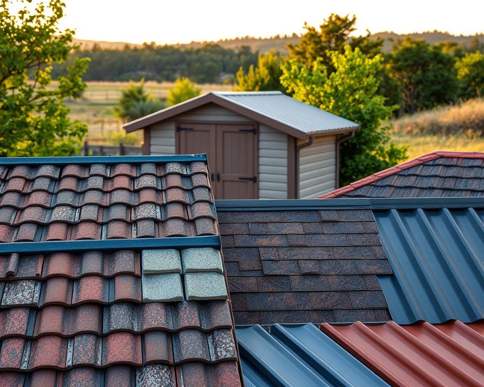 shed roofing materials and design options
