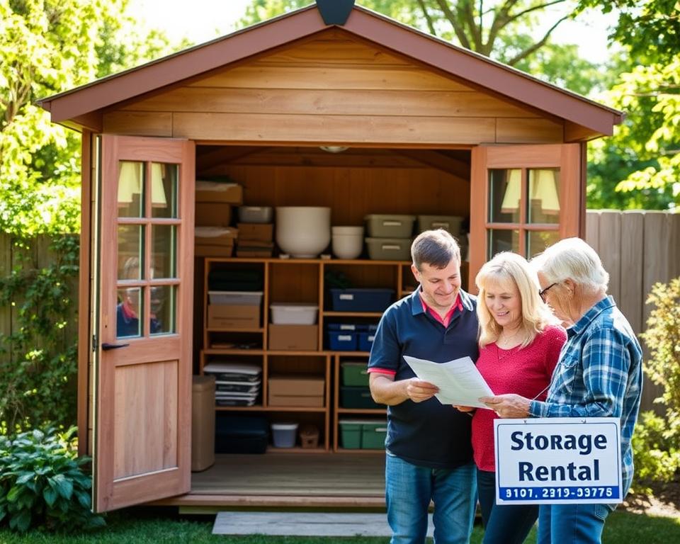 shed storage rental income shed storage rental income