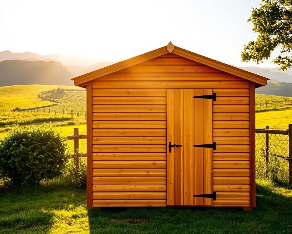 shiplap cladding shed construction