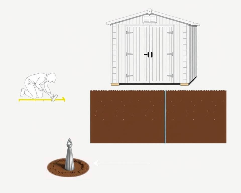 step by step shed anchoring process