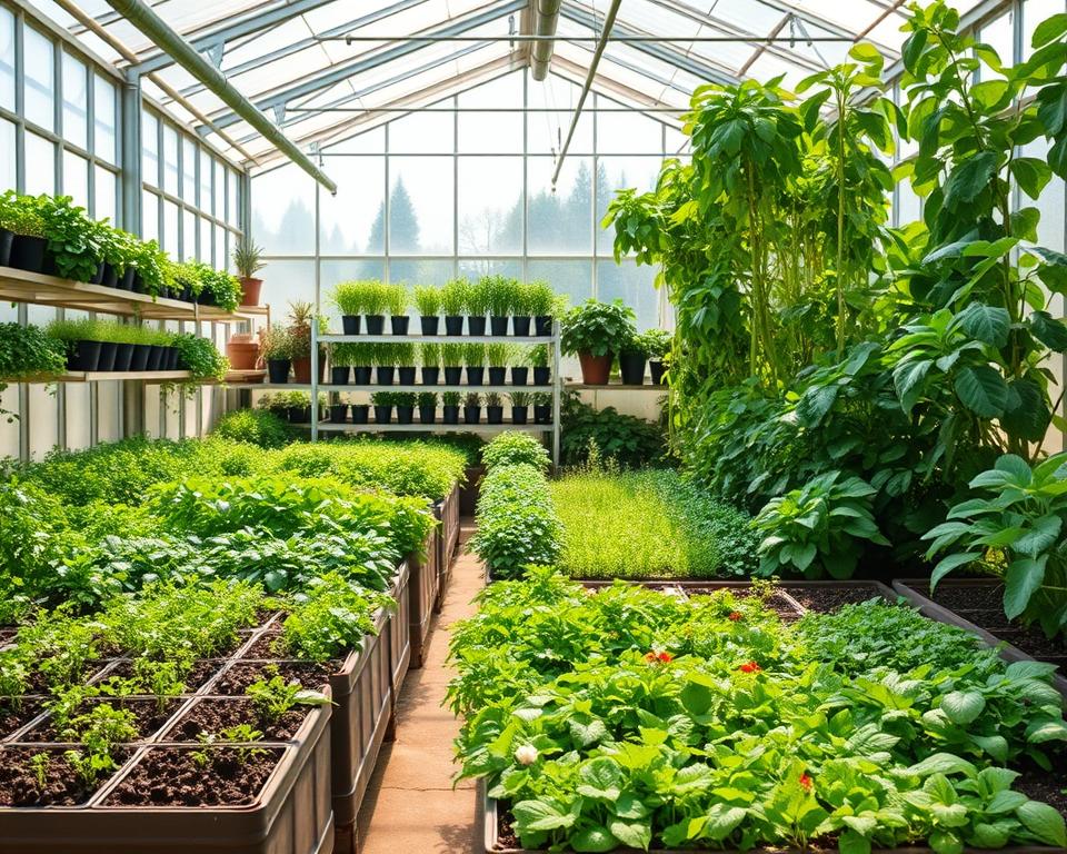 strategic plant grouping greenhouse