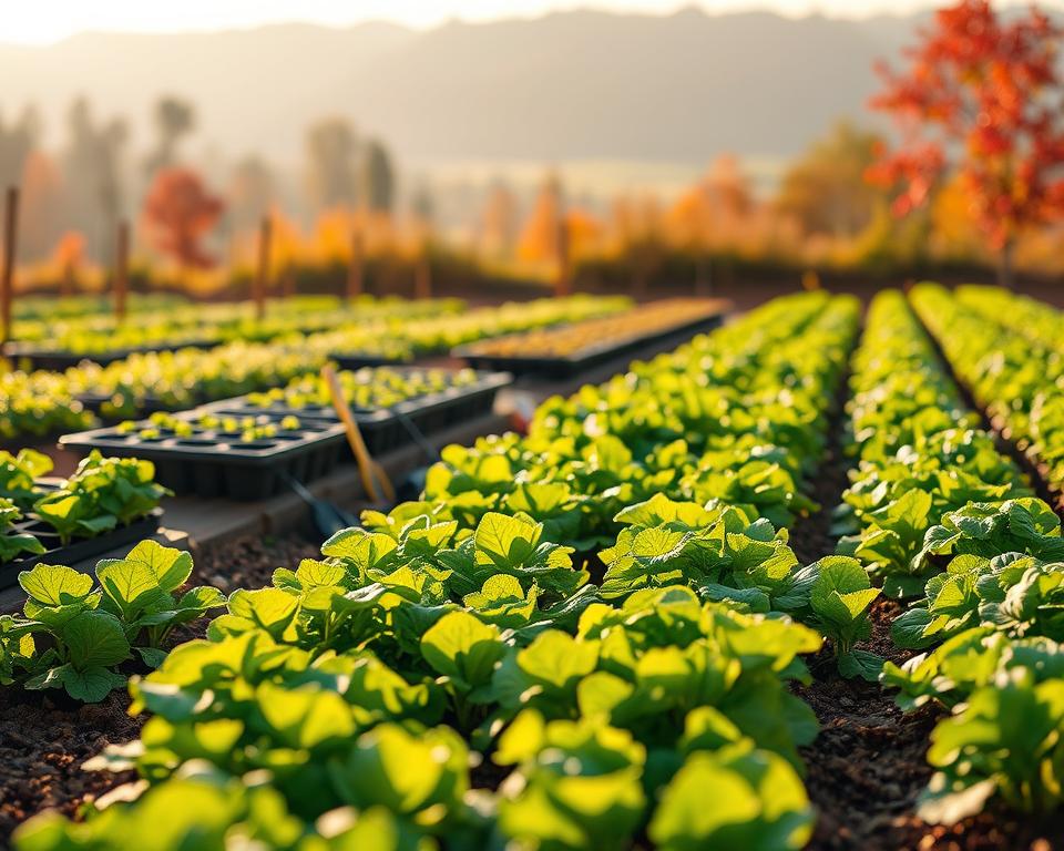 summer and autumn crops planting timeline