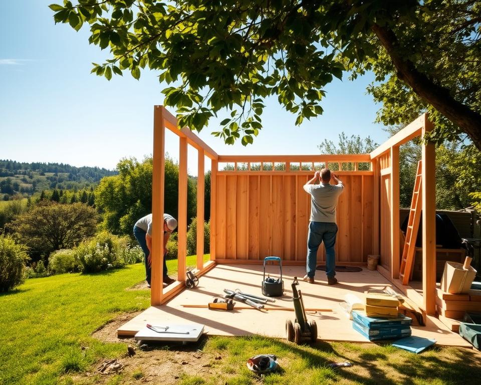 summer house installation process summer house installation process