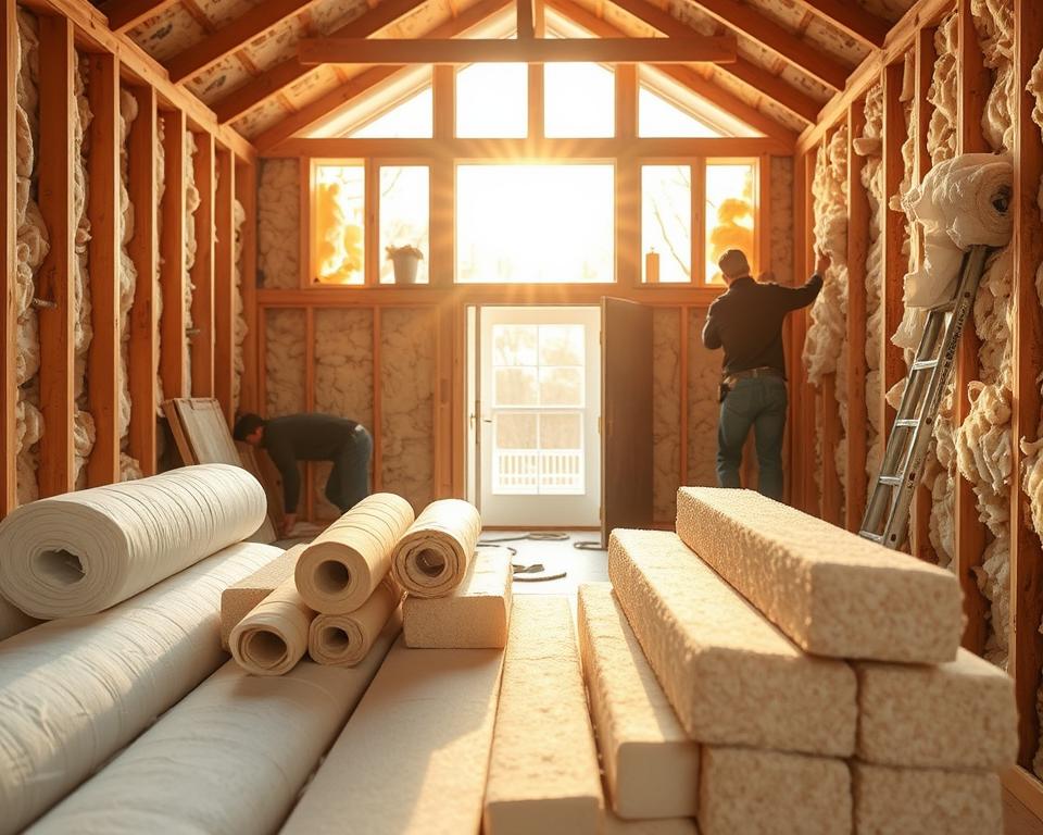 summer house insulation materials