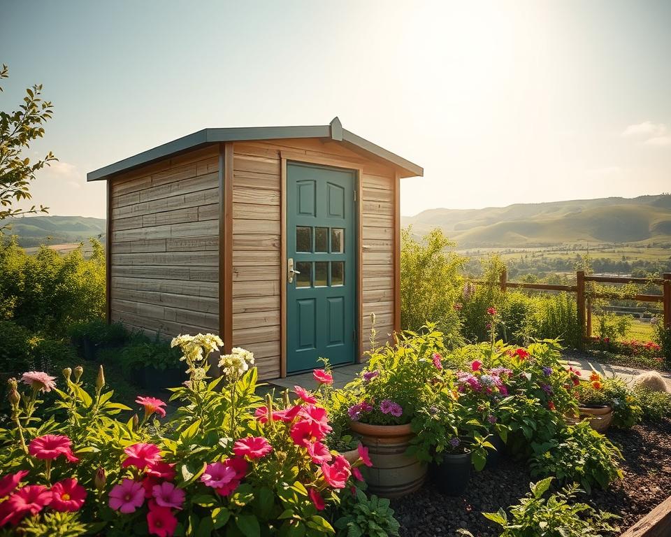 sustainable eco-friendly resin sheds