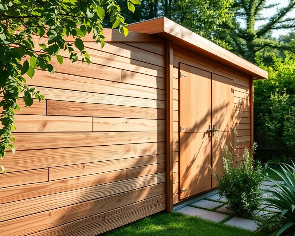 timber cladding for garden buildings