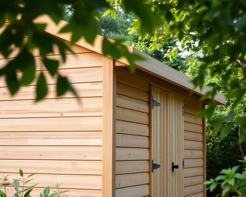 tongue groove shed construction