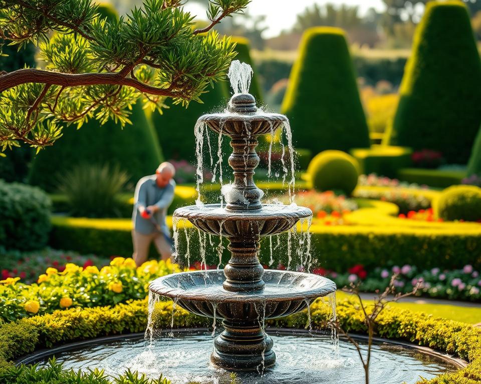 tree fountain maintenance