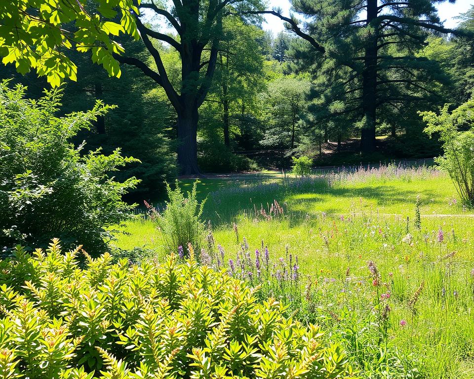 trees shrubs wildlife garden habitat