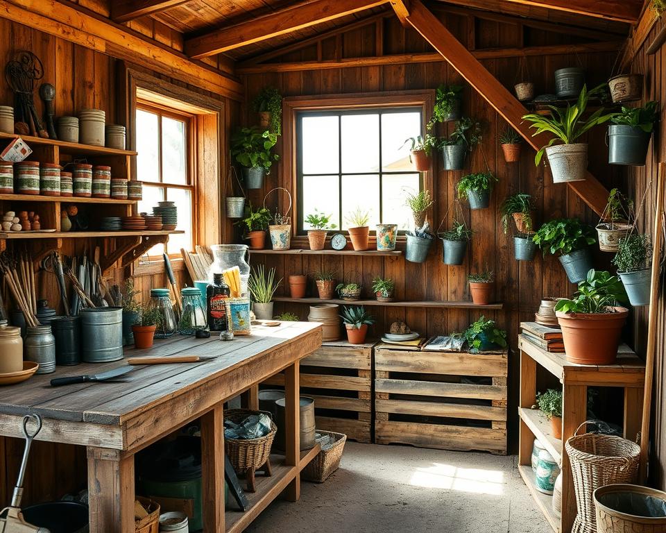 upcycled storage ideas for sheds