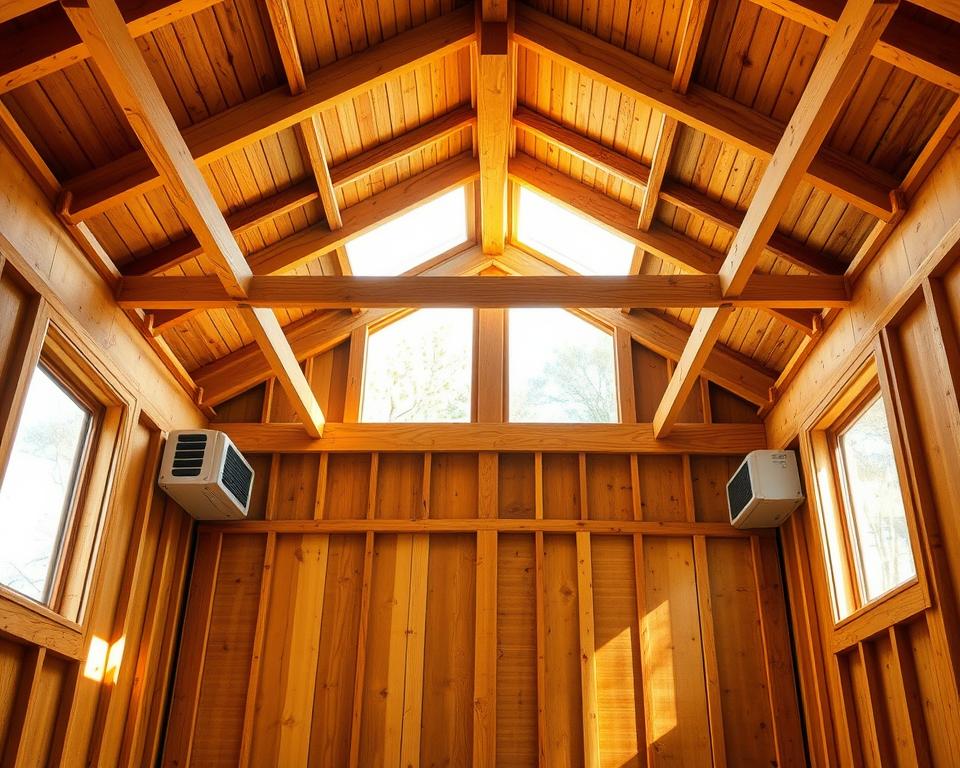 ventilation techniques for wooden sheds